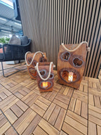 Laterne Herz „Blatt”