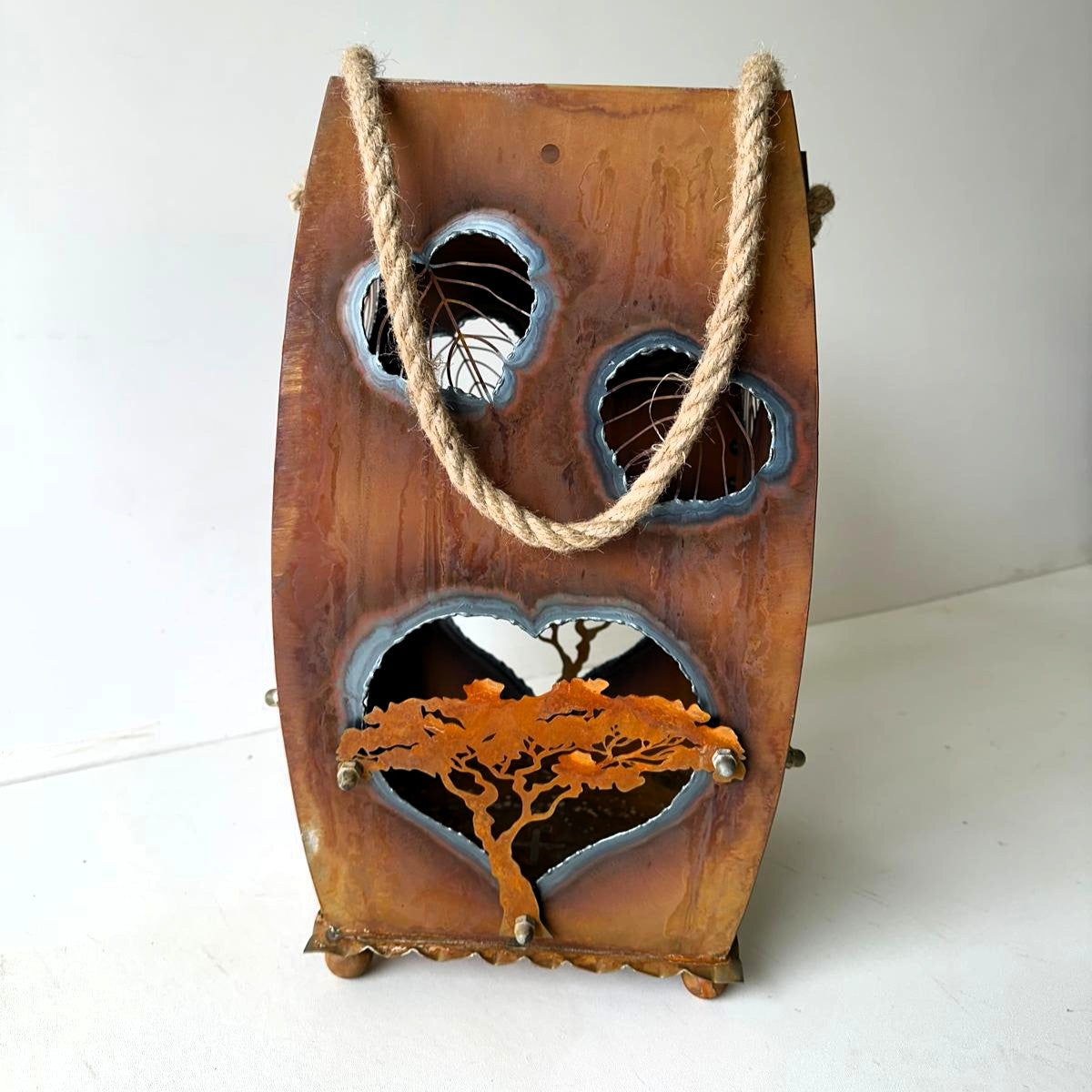 Laterne Herz „Bonsai”